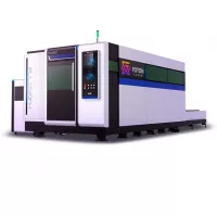 FL-L1530FH-1500-IPG Волоконный станок лазерной резки листового металла с кабинетной защитой